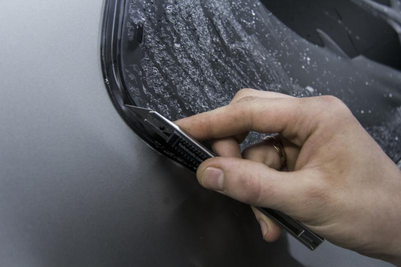 Полная защита кузова BMW X5 антигравийной пленкой DYNOmatt