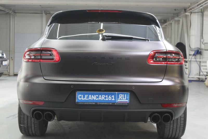Защита всего кузова  Porsche Macan матовой пленкой DYNOmatt